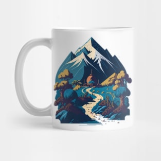 Arabic landscape Mug